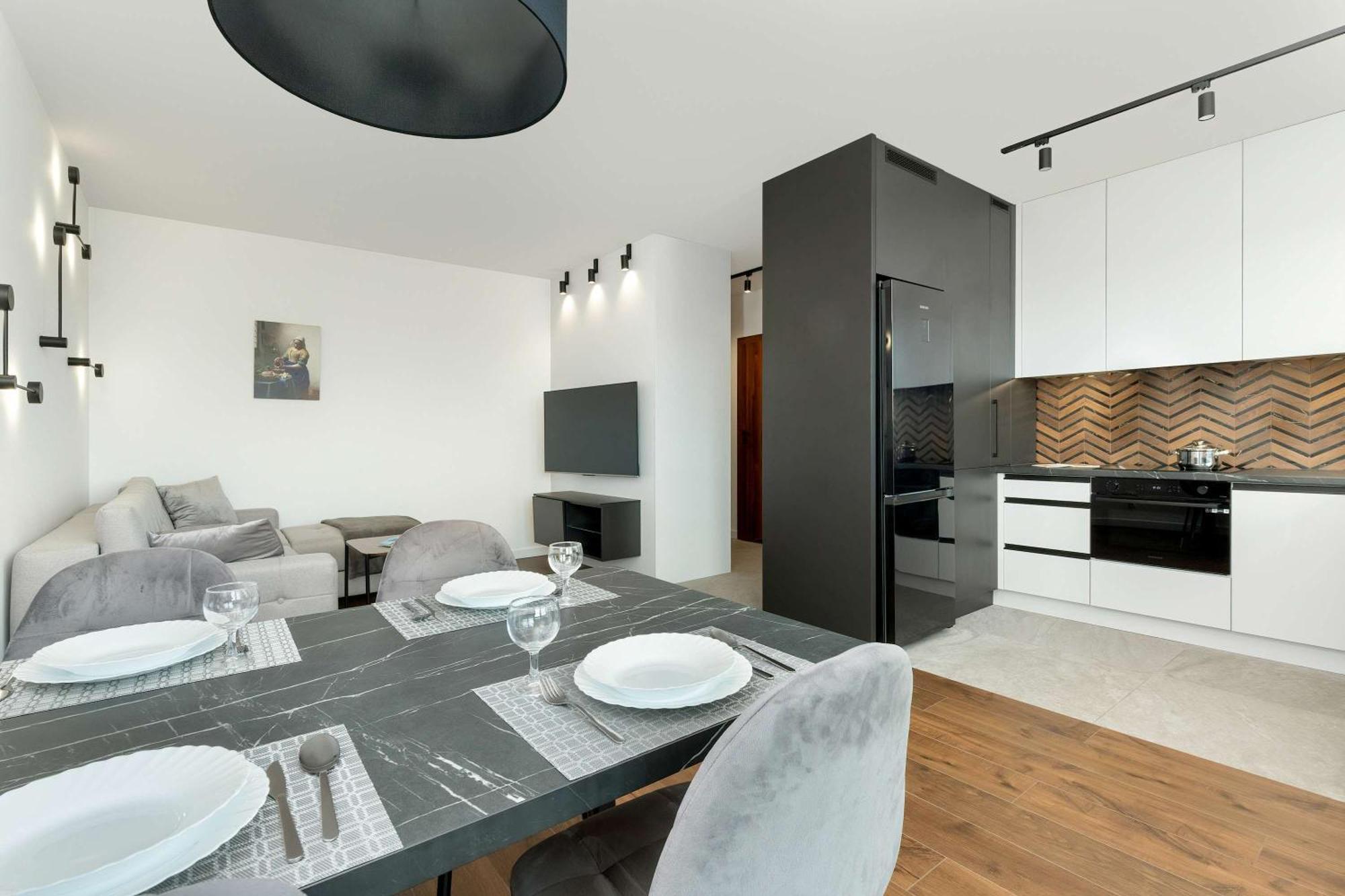 Stylowy Apartament Z Parkingiem Gdansk By Noclegi Renters Zewnętrze zdjęcie